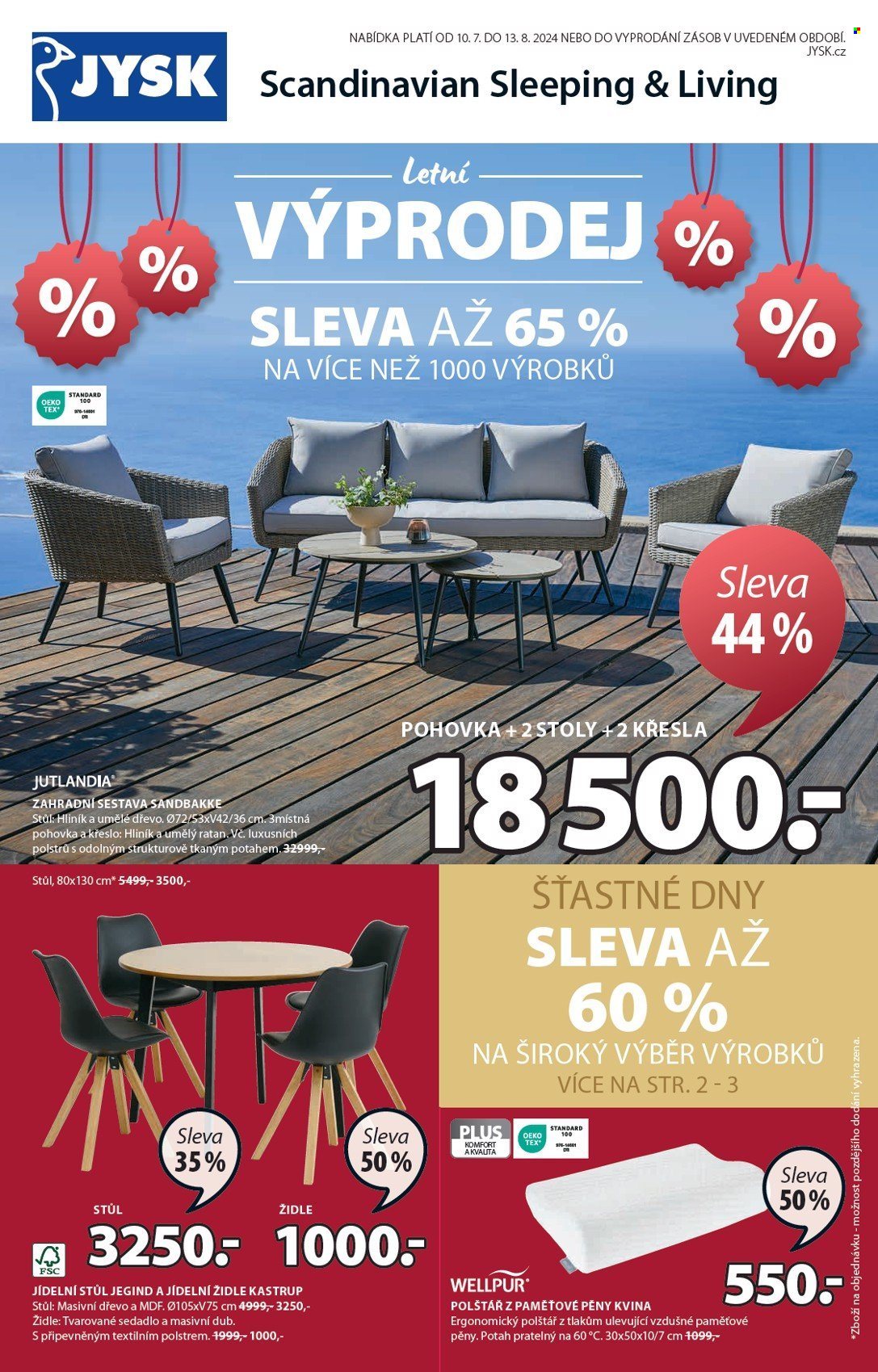 Leták JYSK - 10.7.2024 - 13.8.2024. Strana 2