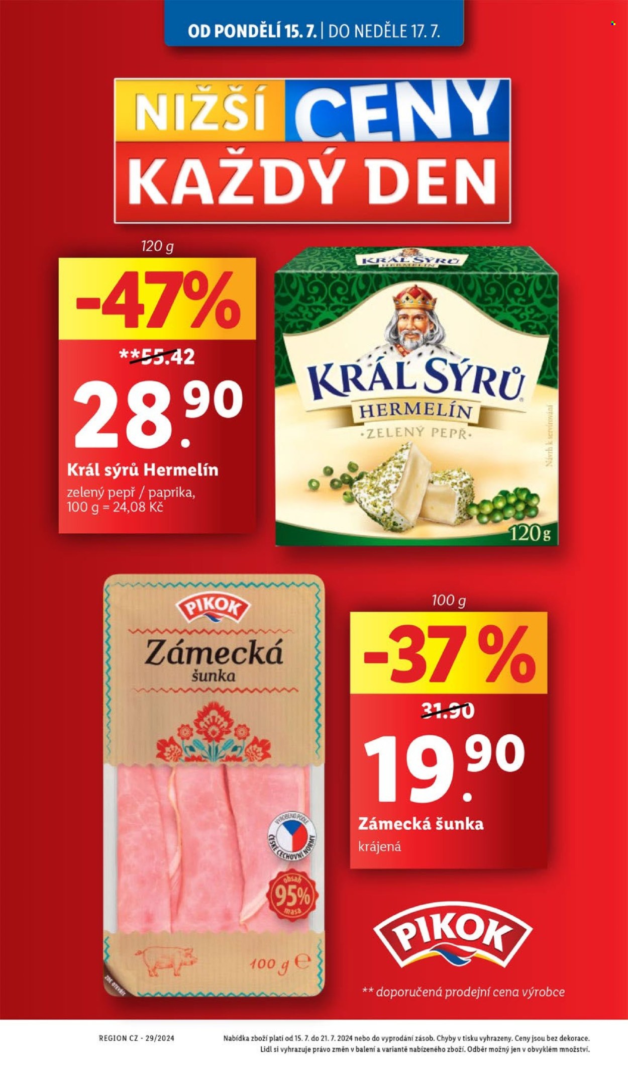 Leták Lidl - 15.7.2024 - 21.7.2024. Strana 4
