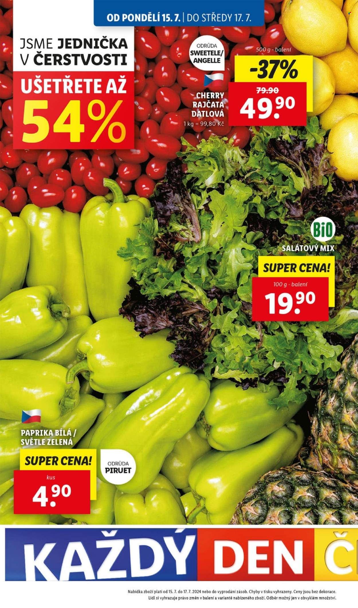 Leták Lidl - 15.7.2024 - 21.7.2024. Strana 12