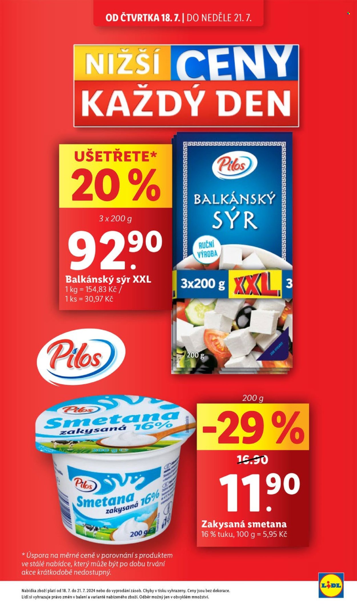 Leták Lidl - 18.7.2024 - 21.7.2024. Strana 5
