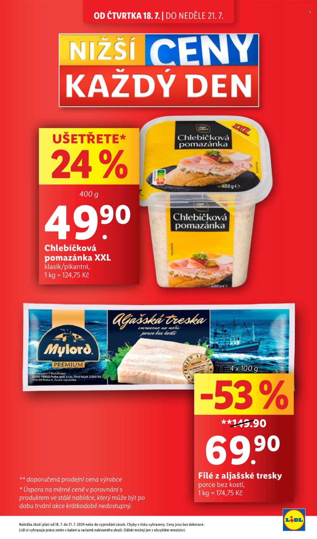 Leták Lidl - 18.7.2024 - 21.7.2024. Strana 7