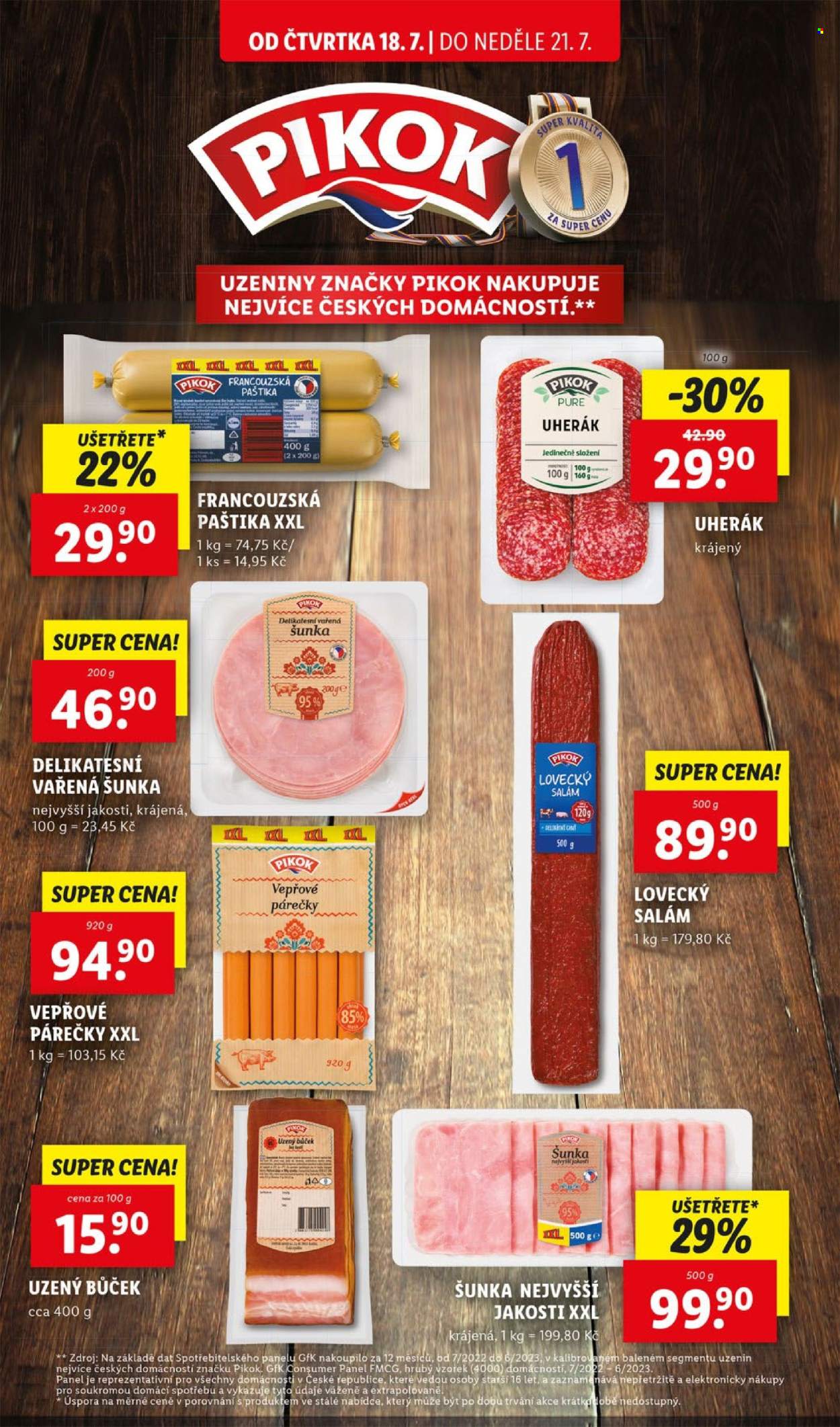 Leták Lidl - 18.7.2024 - 21.7.2024. Strana 18