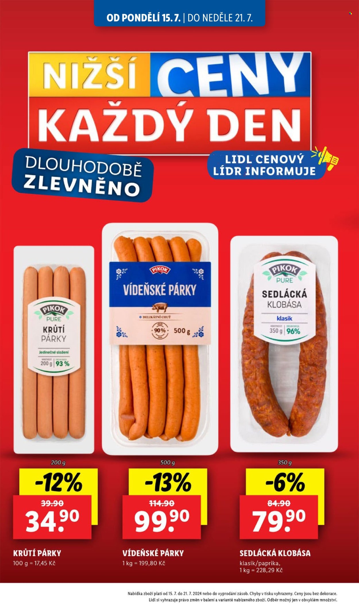 Leták Lidl - 18.7.2024 - 21.7.2024. Strana 34