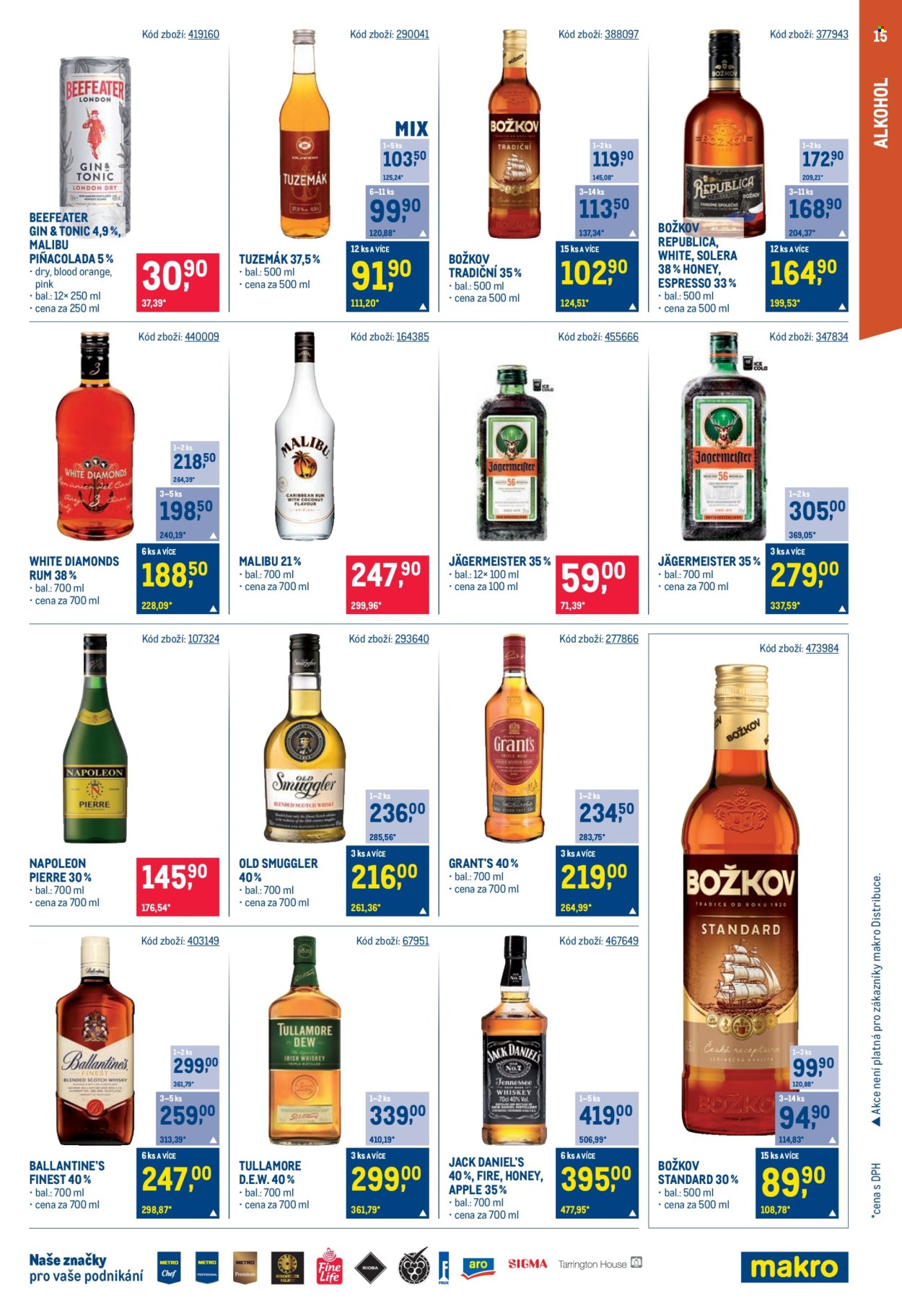 Leták MAKRO - 17.7.2024 - 30.7.2024. Strana 15