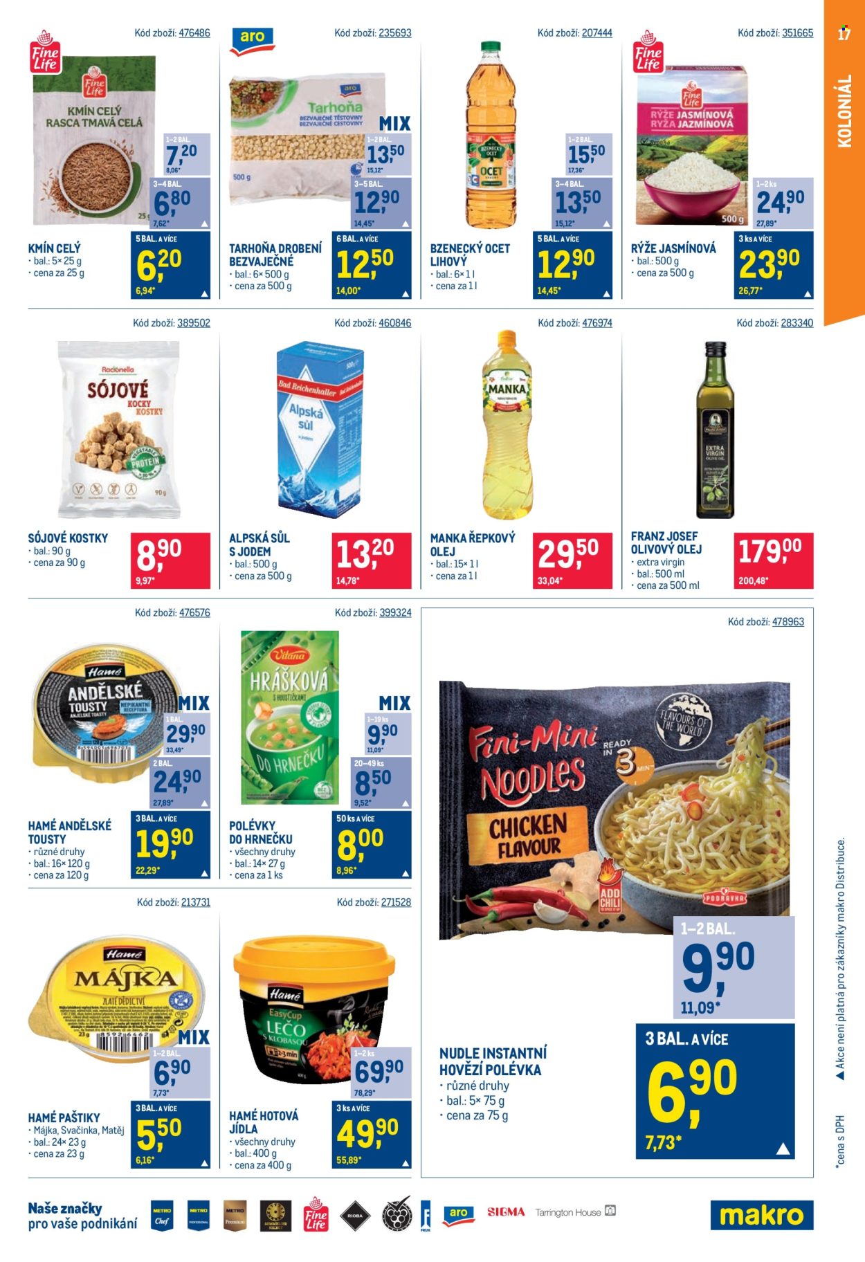 Leták MAKRO - 17.7.2024 - 30.7.2024. Strana 17