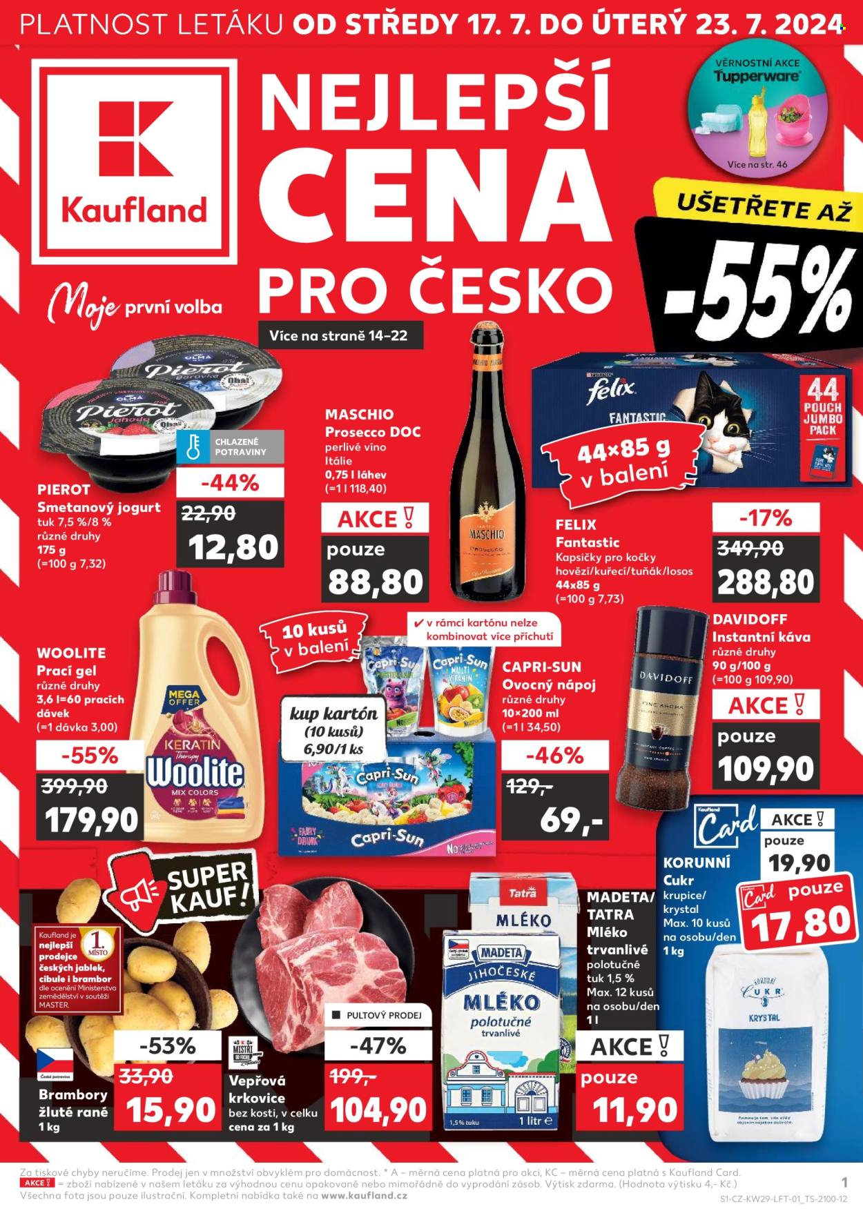 Leták Kaufland - 17.7.2024 - 23.7.2024. Strana 1