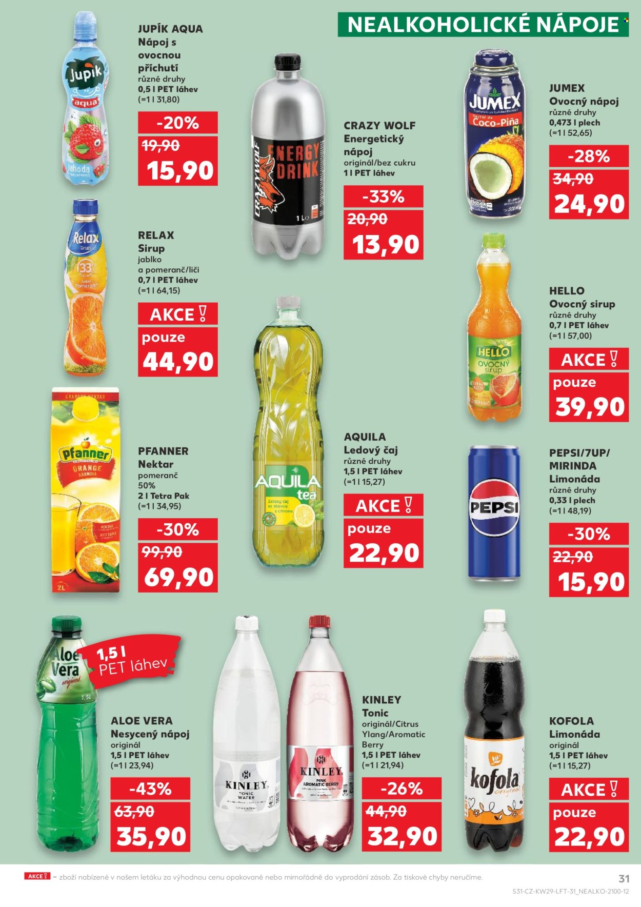 Leták Kaufland - 17.7.2024 - 23.7.2024. Strana 31