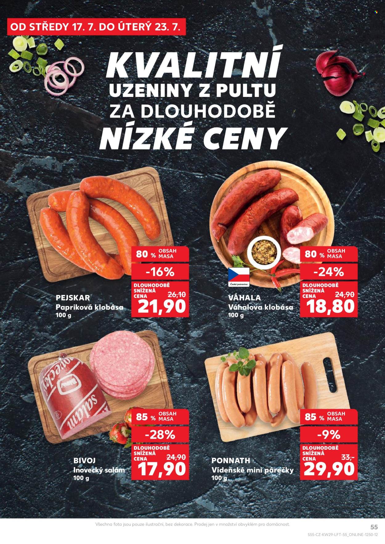 Leták Kaufland - 17.7.2024 - 23.7.2024. Strana 55