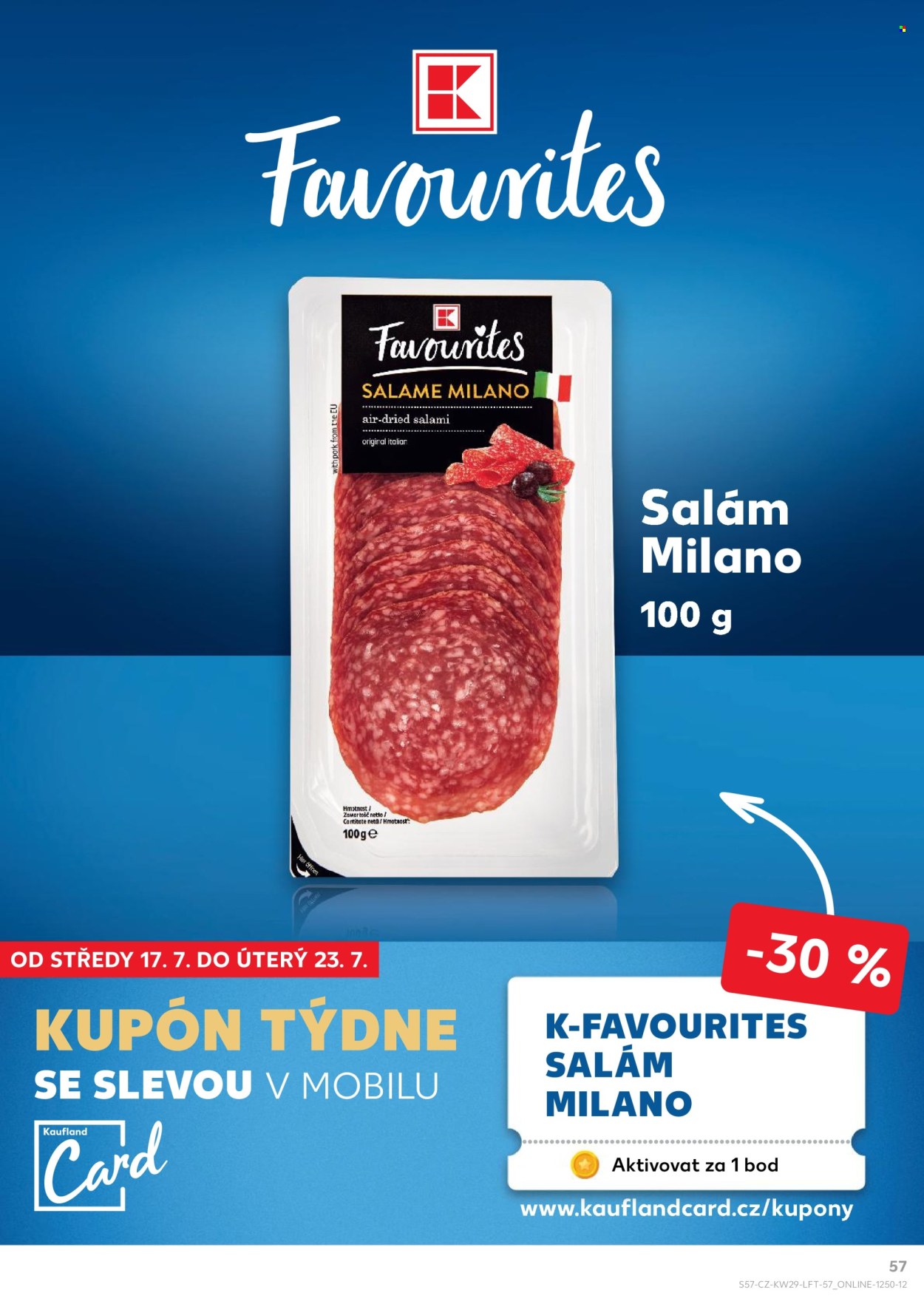 Leták Kaufland - 17.7.2024 - 23.7.2024. Strana 57