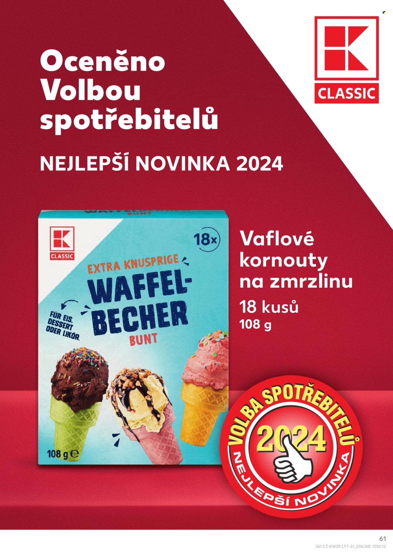 Leták Kaufland - 17.7.2024 - 23.7.2024. Strana 61