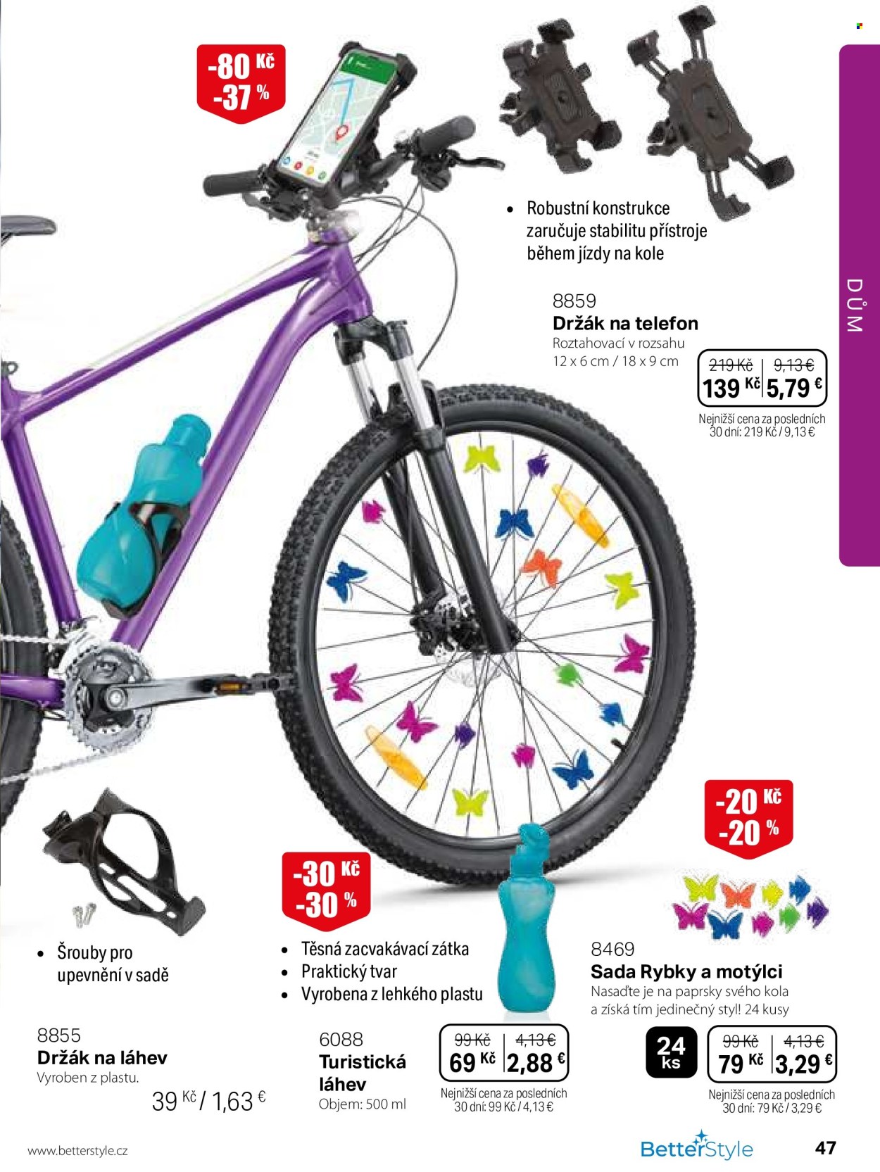 Leták BetterStyle - 1.8.2024 - 31.8.2024. Strana 47