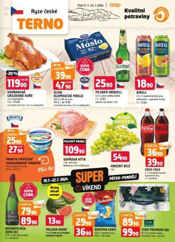 Leták coop TERNO - 17.7.2024 - 23.7.2024.