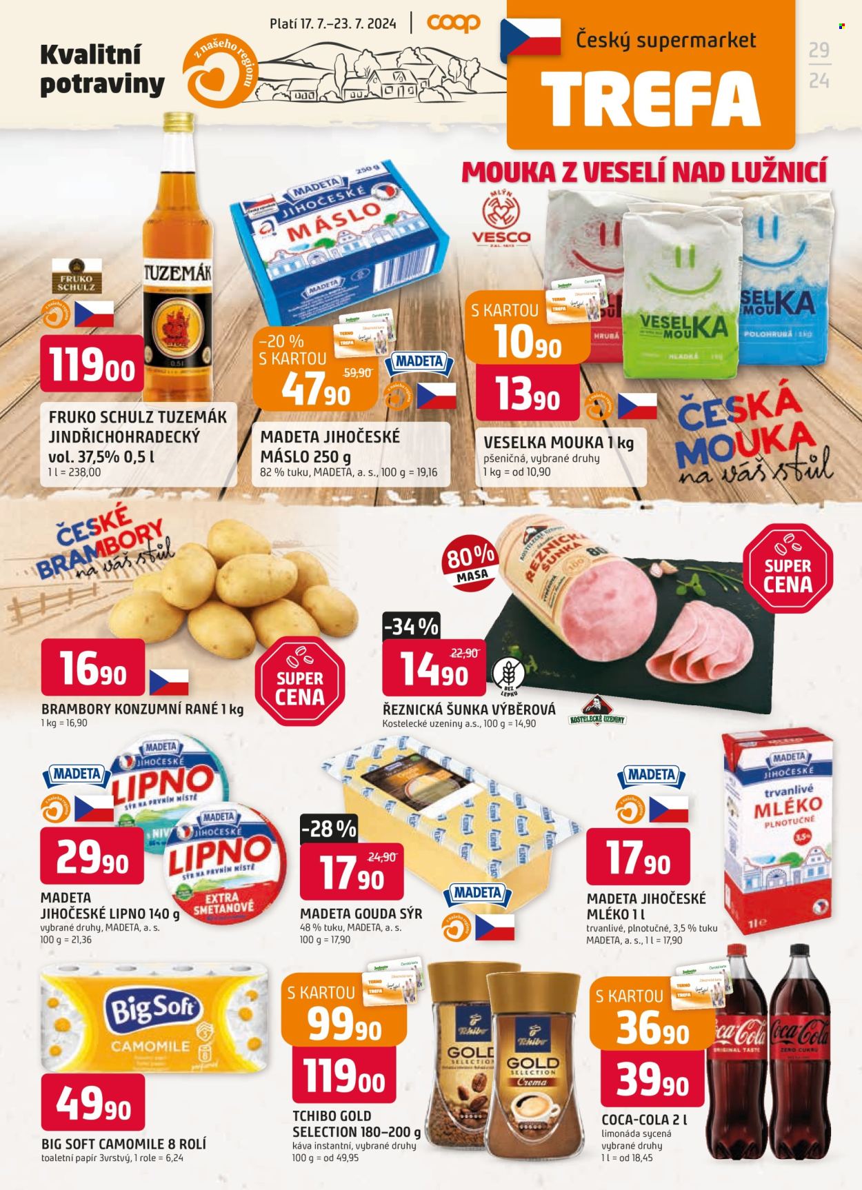 Leták TREFA coop - 17.7.2024 - 23.7.2024. Strana 1