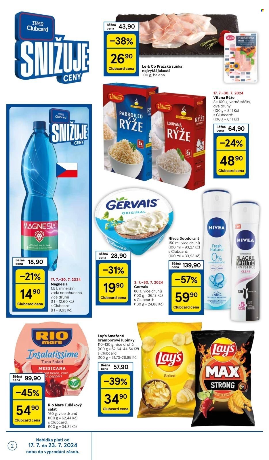 Leták TESCO supermarket - 17.7.2024 - 23.7.2024. Strana 2