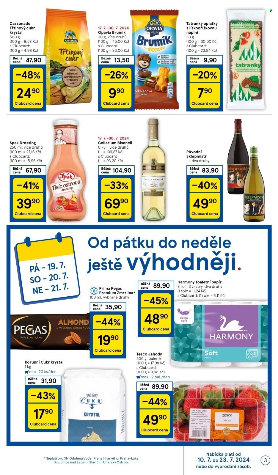 Leták TESCO supermarket - 17.7.2024 - 23.7.2024. Strana 3