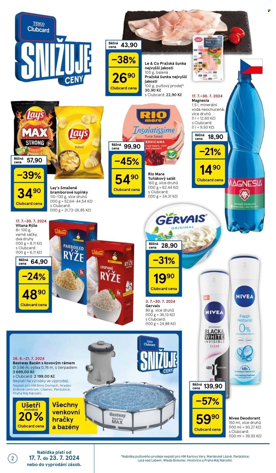 Leták TESCO - 17.7.2024 - 23.7.2024. Strana 2