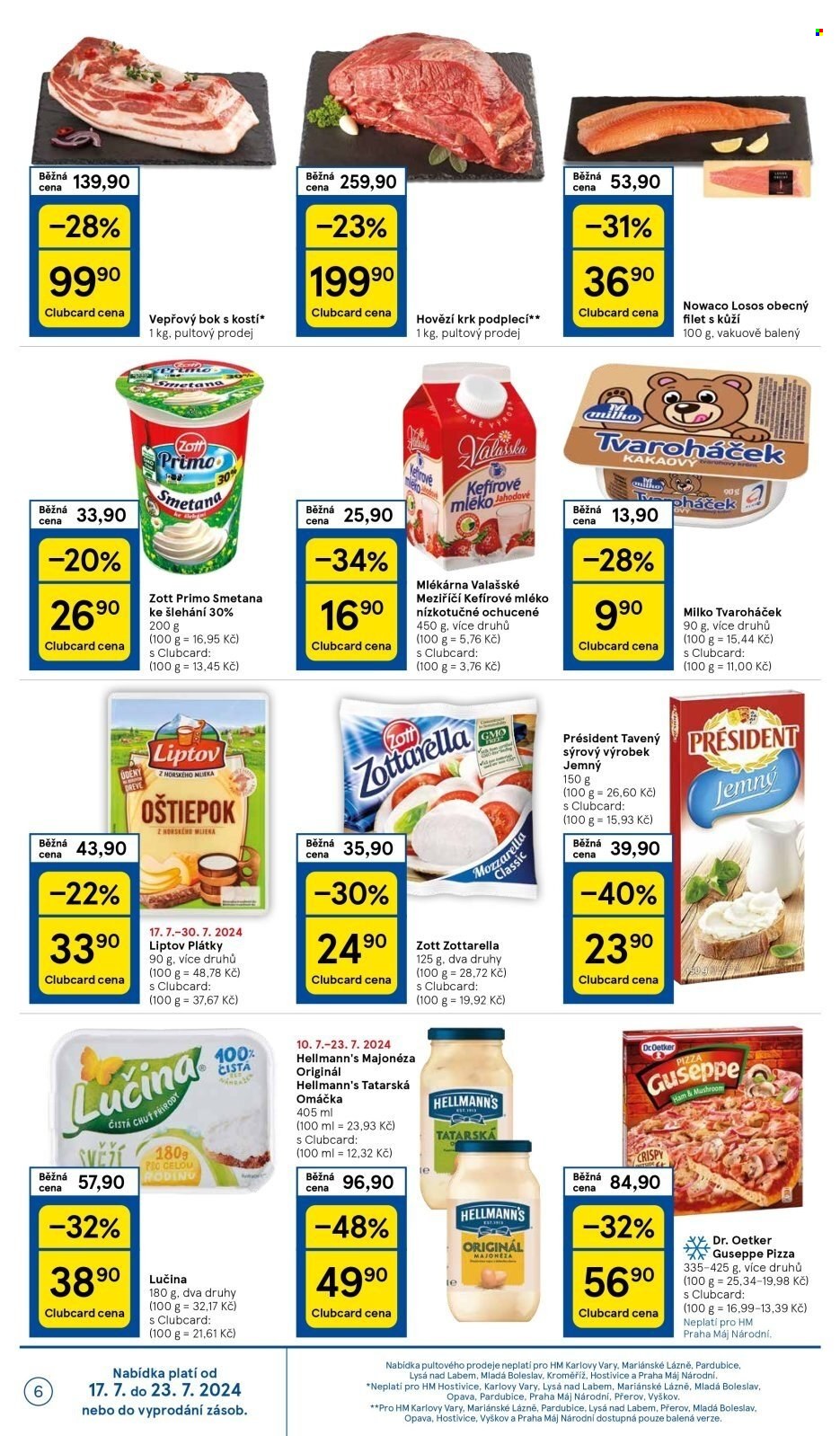 Leták TESCO - 17.7.2024 - 23.7.2024. Strana 6