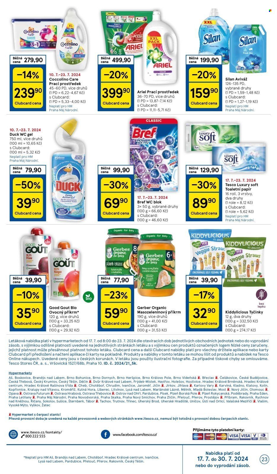 Leták TESCO - 17.7.2024 - 23.7.2024. Strana 23