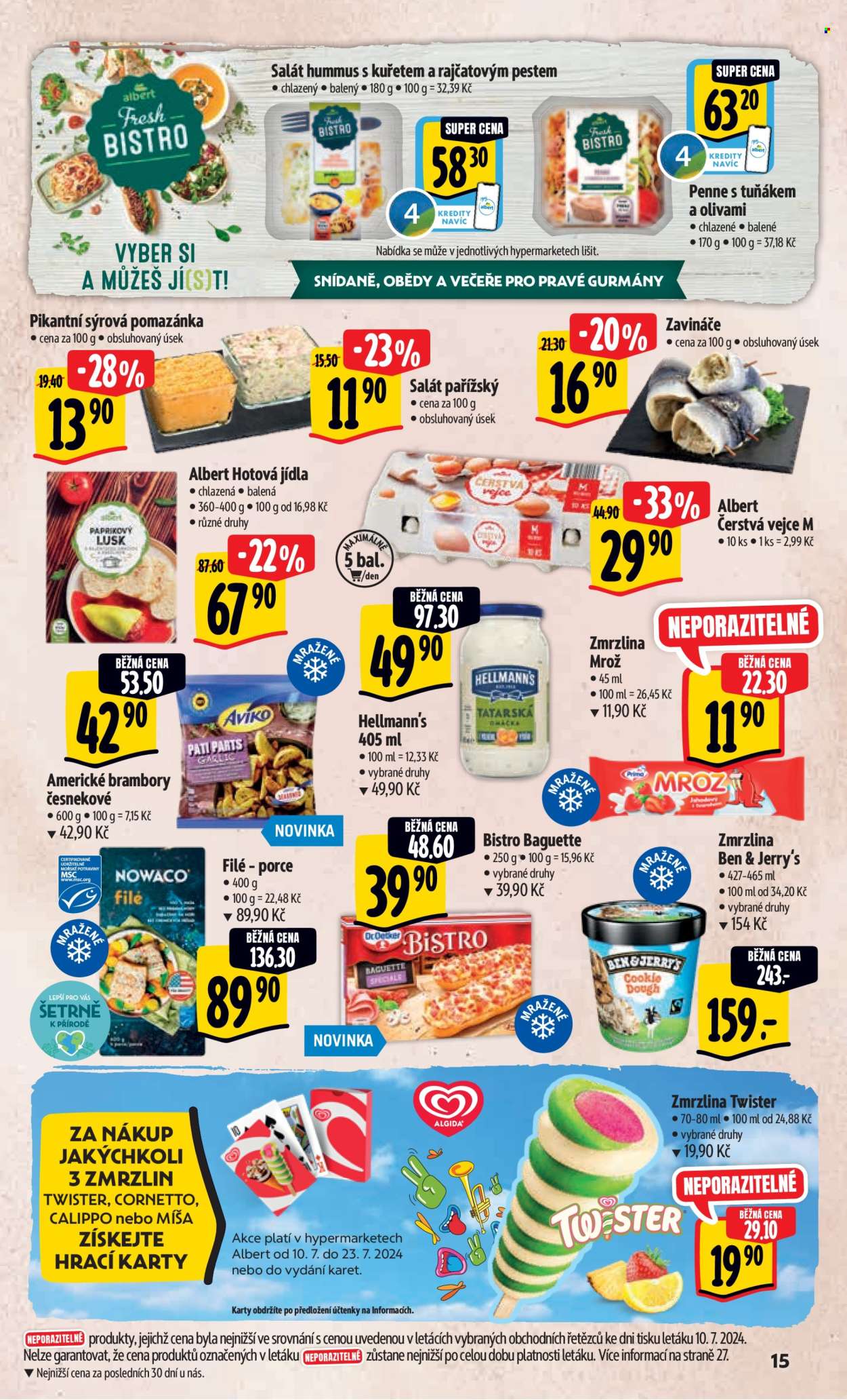 Leták Albert Hypermarket - 17.7.2024 - 23.7.2024. Strana 23