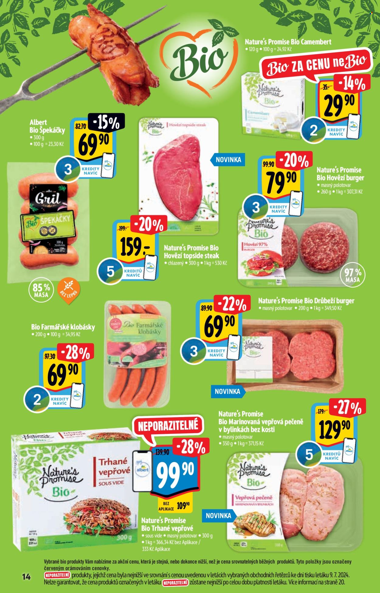 Leták Albert Hypermarket - 17.7.2024 - 30.7.2024. Strana 14