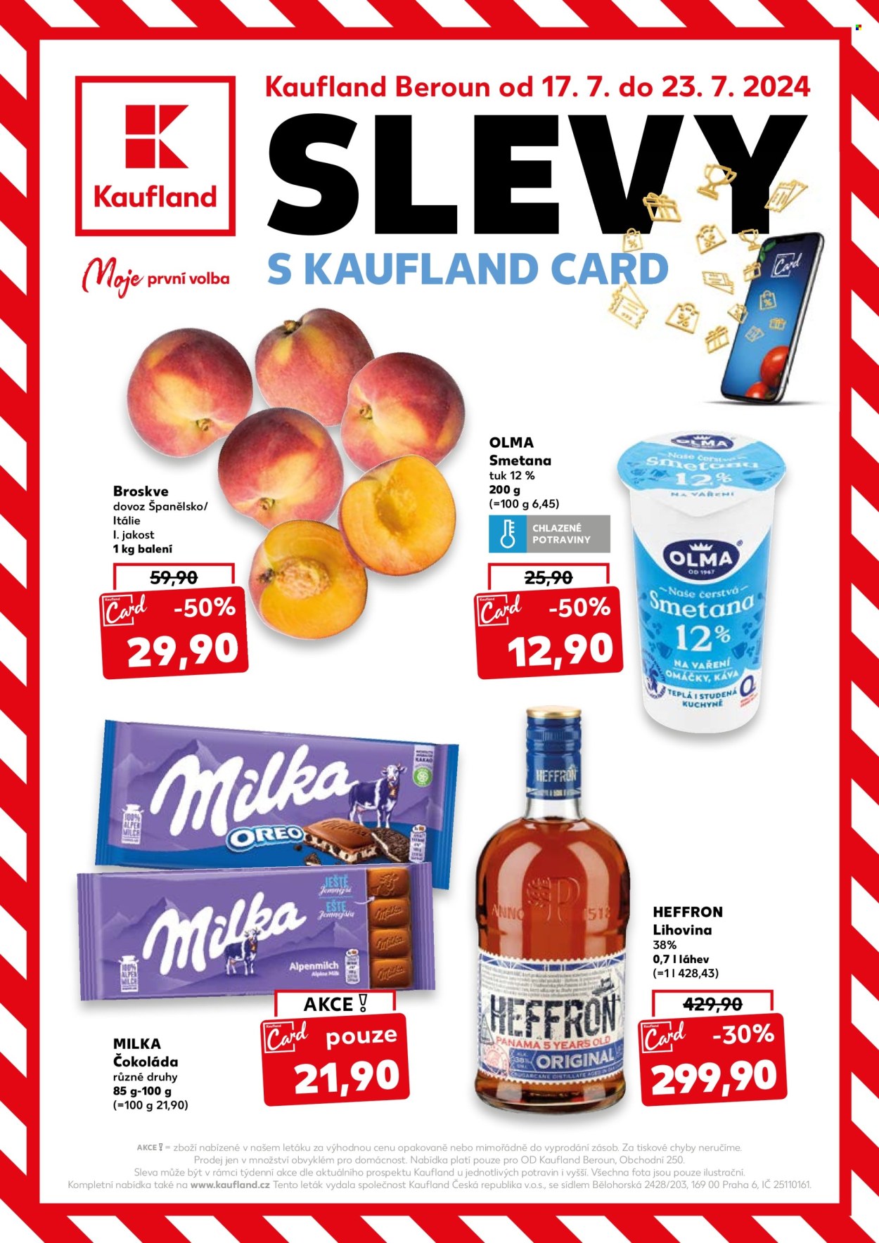 Leták Kaufland - 17.7.2024 - 23.7.2024. Strana 1