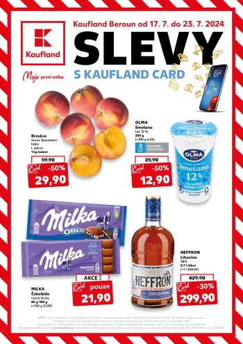 Leták Kaufland - 17.7.2024 - 23.7.2024.