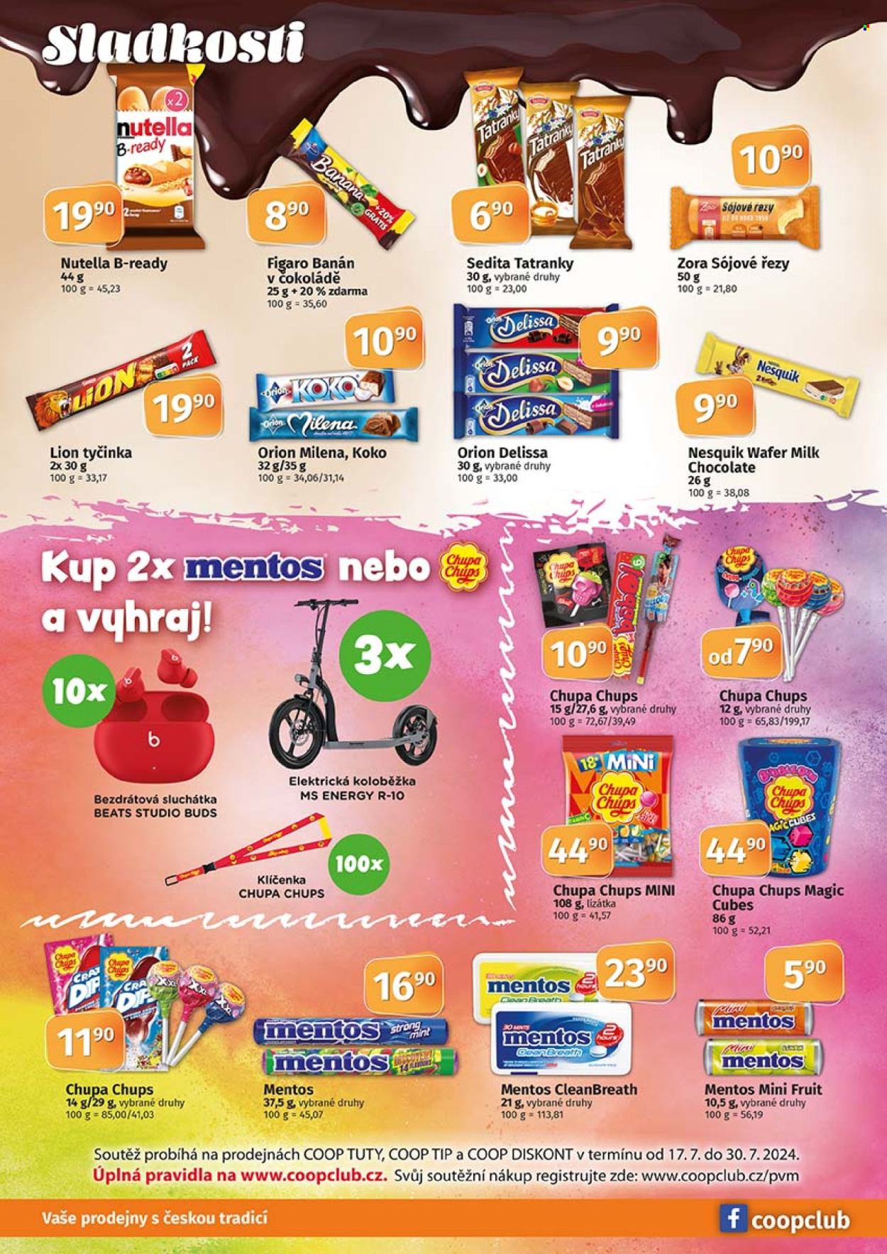 Leták coop TUTY - 17.7.2024 - 30.7.2024. Strana 6