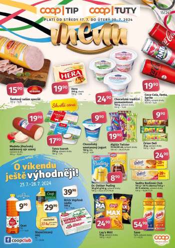 Leták coop TIP - 17.7.2024 - 30.7.2024.