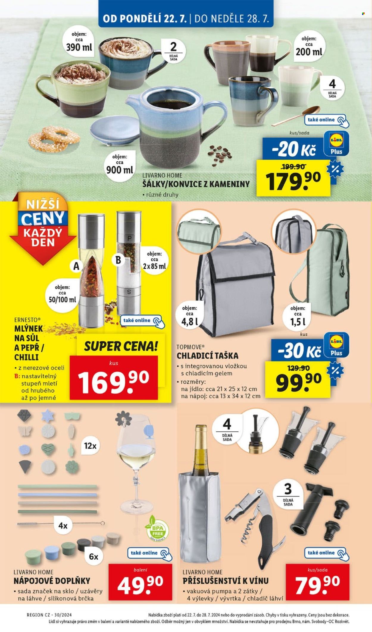 Leták Lidl - 22.7.2024 - 28.7.2024. Strana 6