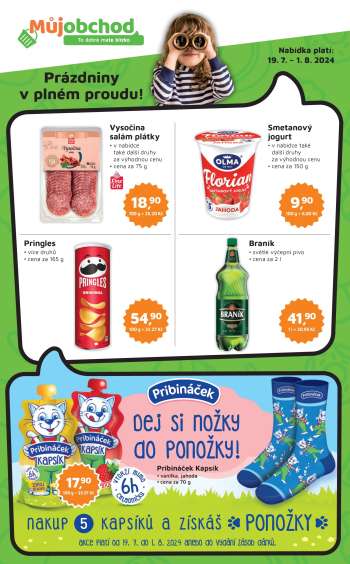Leták Můj obchod - 19.7.2024 - 1.8.2024.