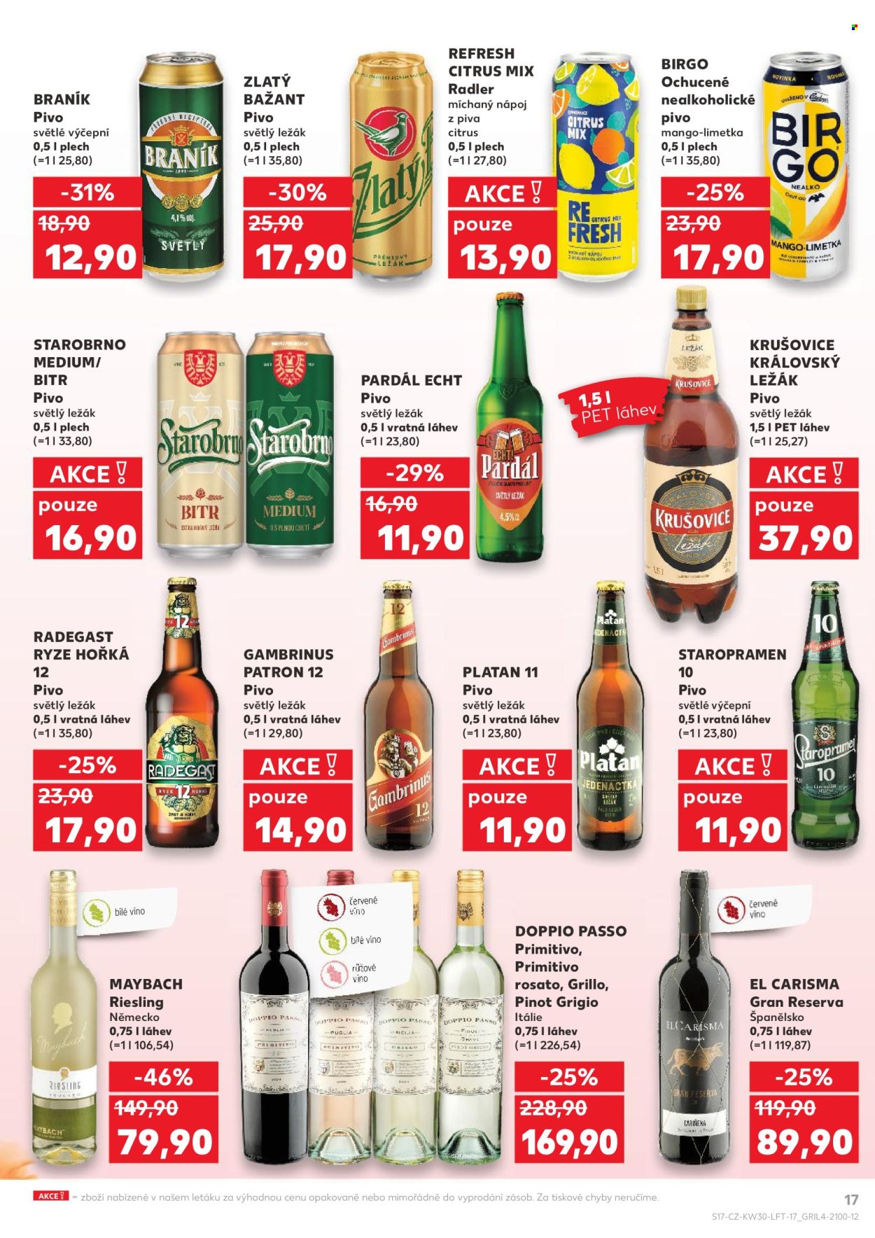 Leták Kaufland - 24.7.2024 - 30.7.2024. Strana 17