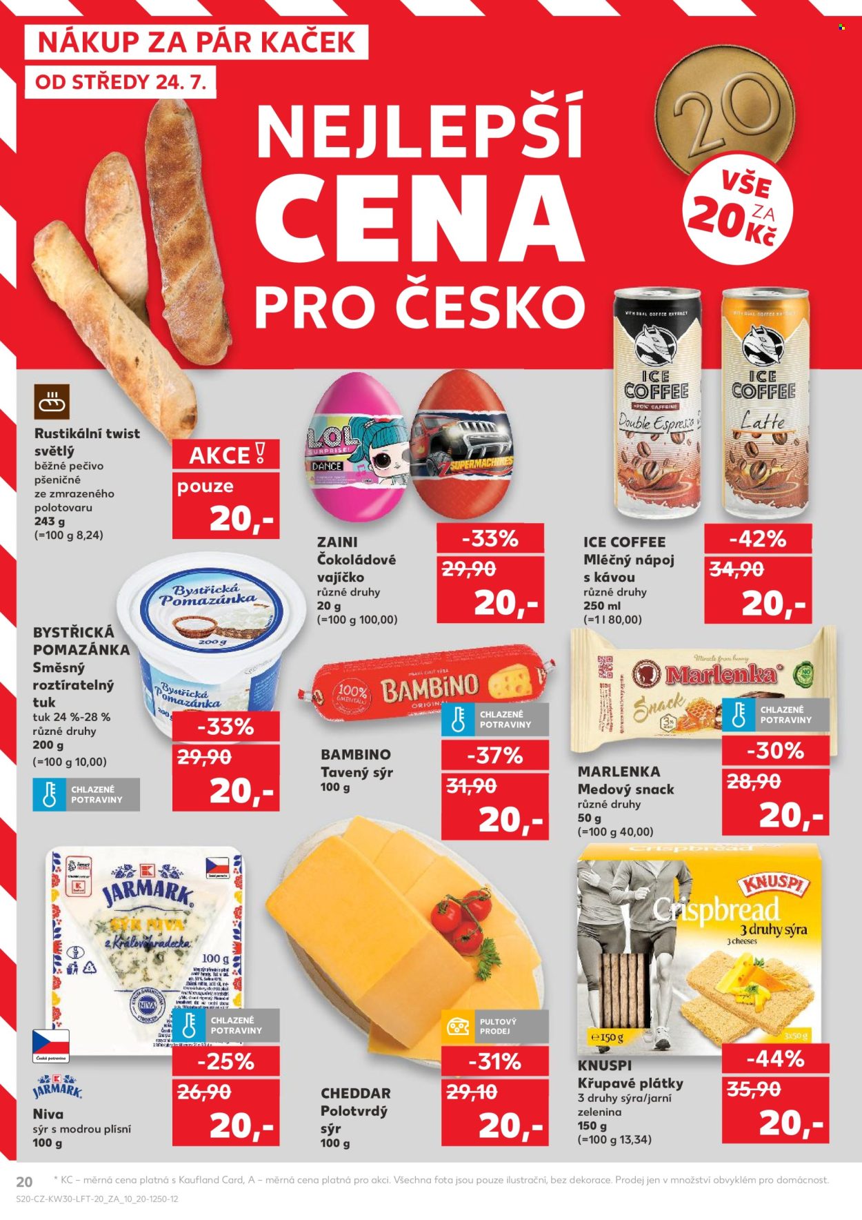 Leták Kaufland - 24.7.2024 - 30.7.2024. Strana 20