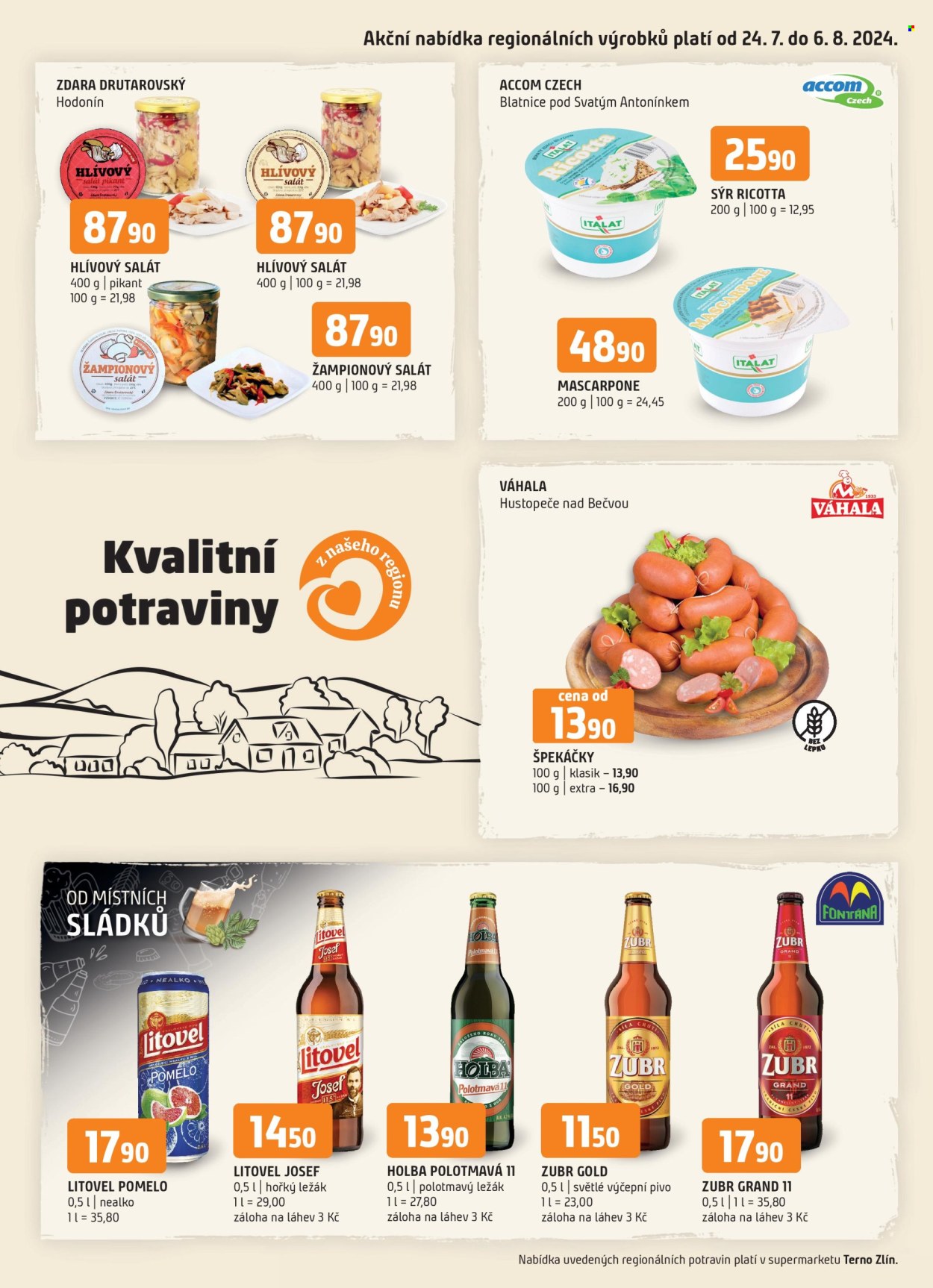 Leták coop TERNO - 24.7.2024 - 6.8.2024. Strana 1