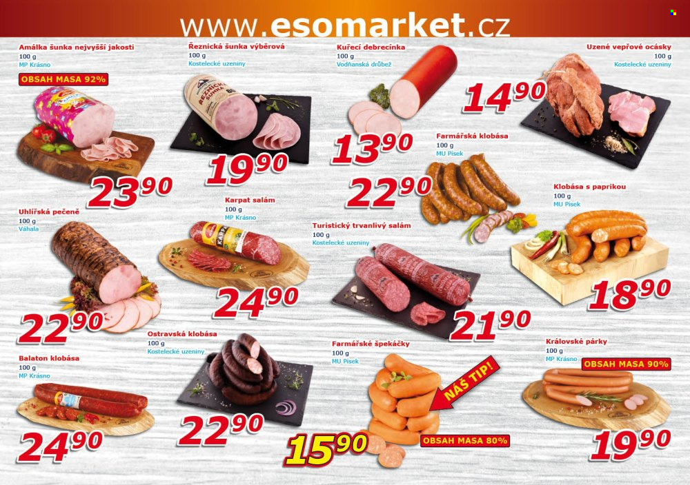 Leták ESO MARKET - 24.7.2024 - 4.8.2024. Strana 2