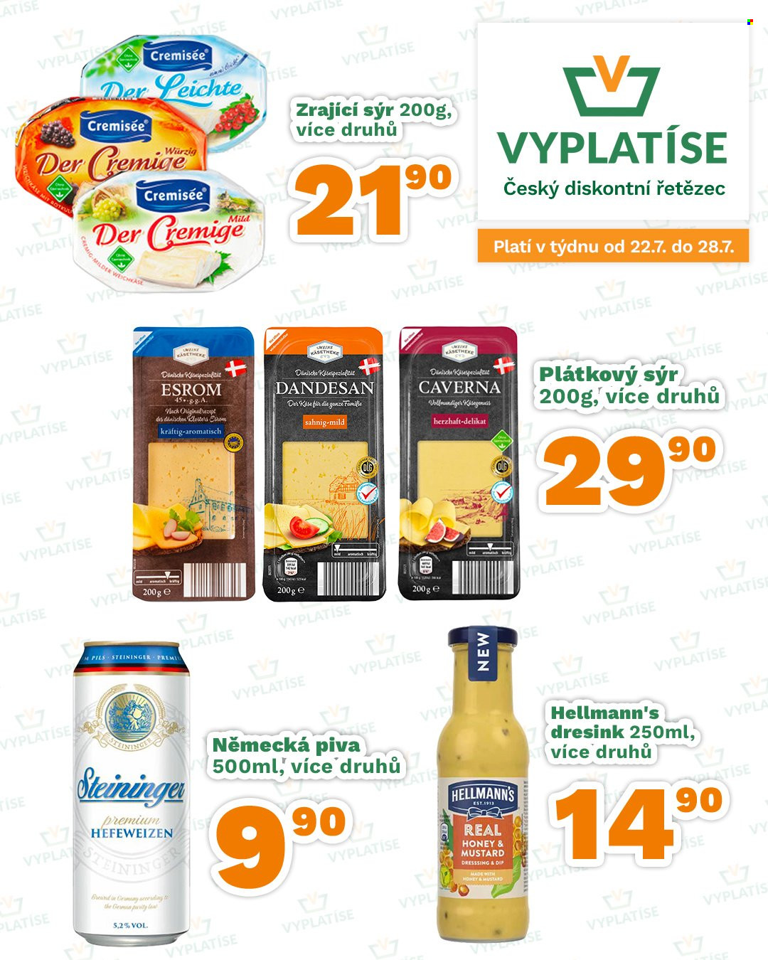 Leták Vyplatíse - 22.7.2024 - 25.7.2024. Strana 1