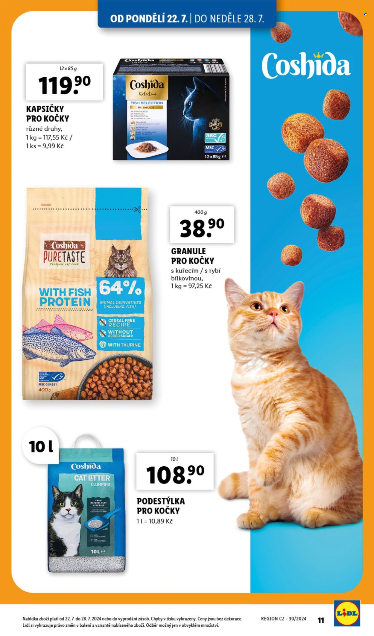 Leták Lidl - 22.7.2024 - 28.7.2024. Strana 11