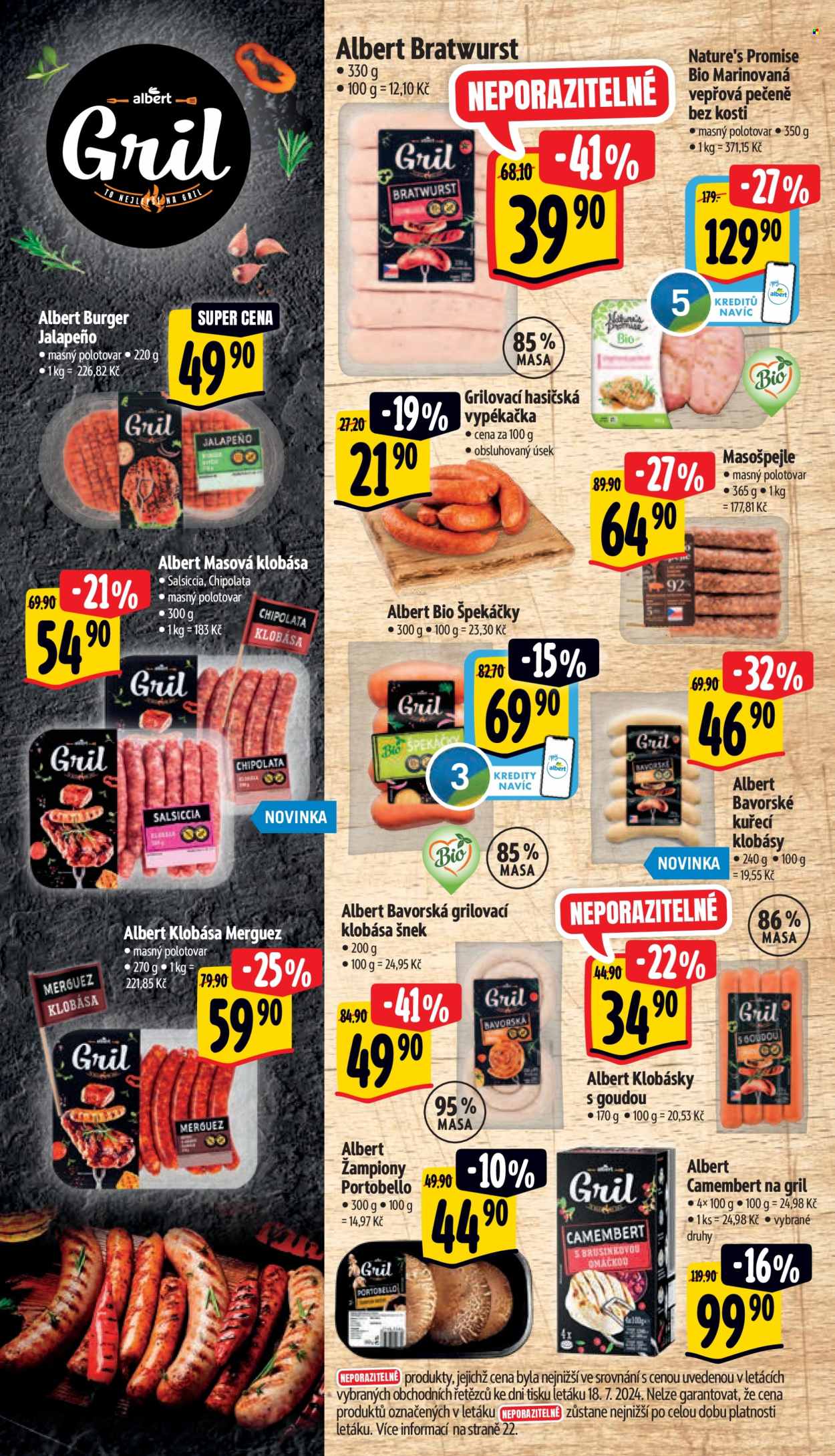 Leták Albert Supermarket - 24.7.2024 - 30.7.2024. Strana 8
