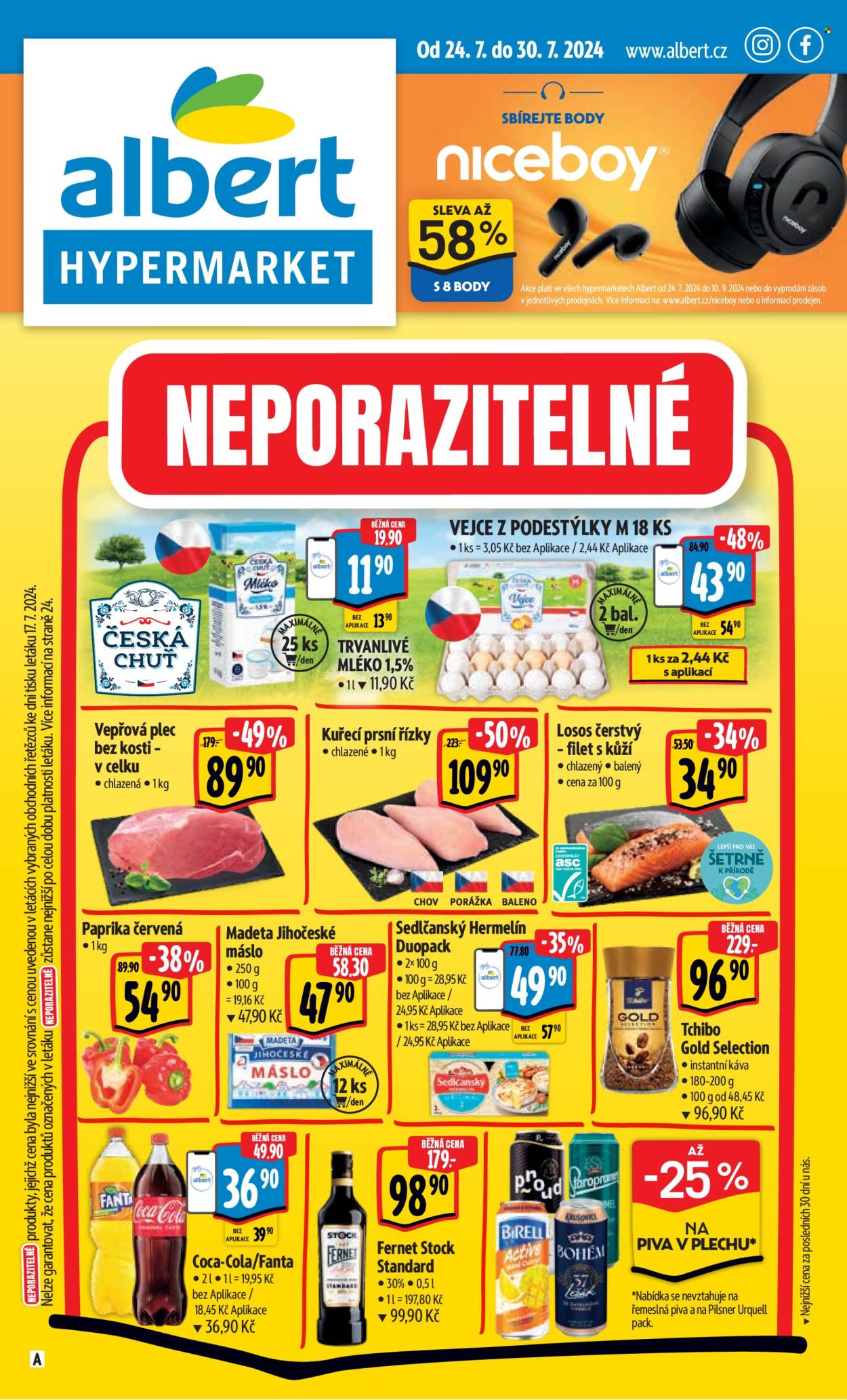 Leták Albert Hypermarket - 24.7.2024 - 30.7.2024. Strana 1