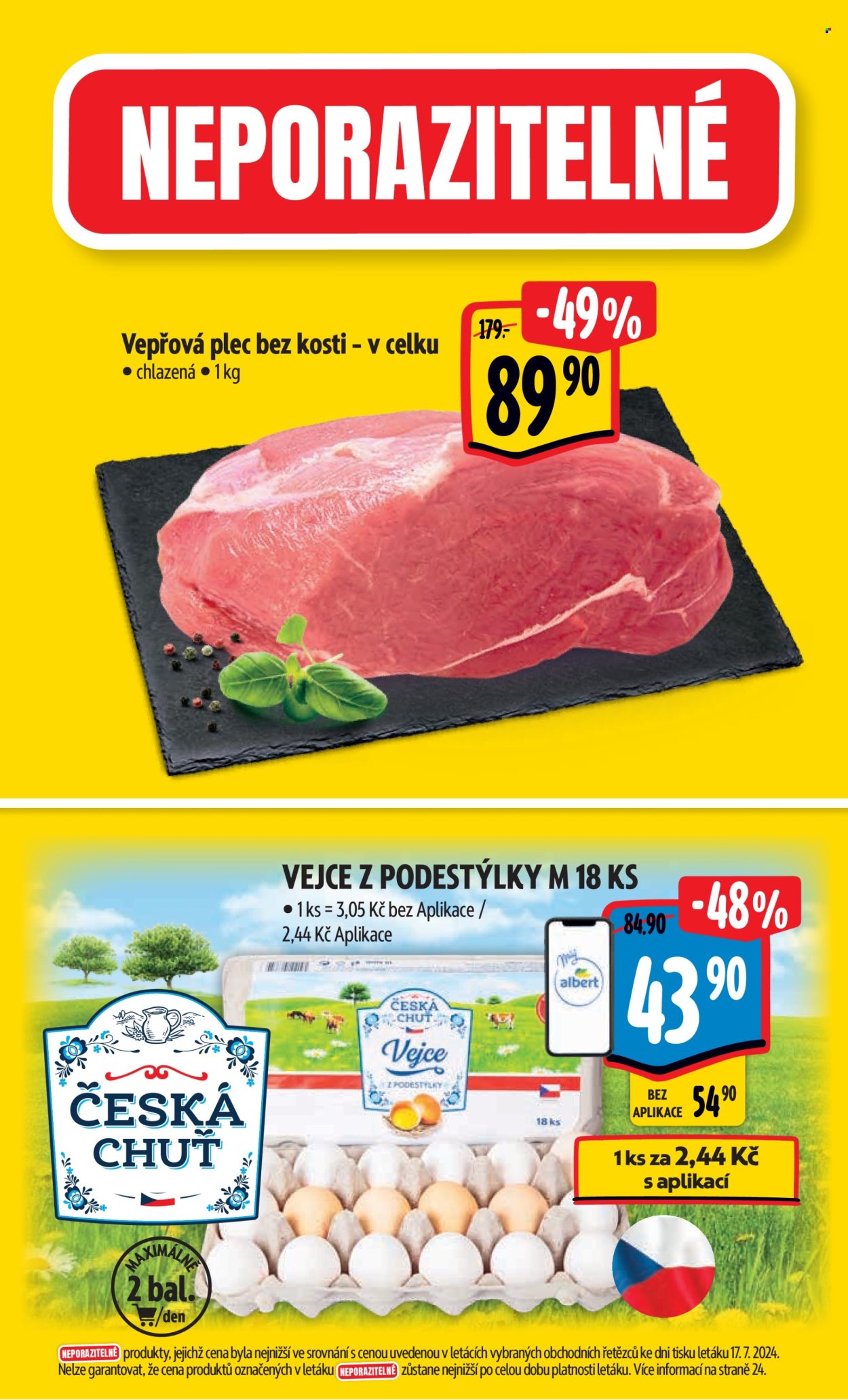 Leták Albert Hypermarket - 24.7.2024 - 30.7.2024. Strana 2