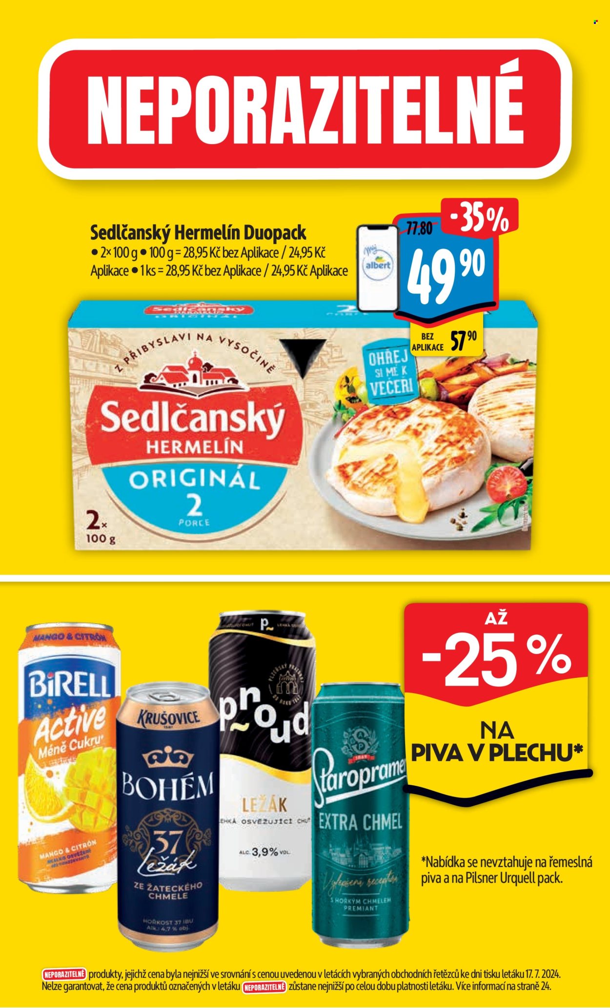 Leták Albert Hypermarket - 24.7.2024 - 30.7.2024. Strana 4