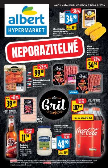 Leták Albert Hypermarket - 24.7.2024 - 6.8.2024.
