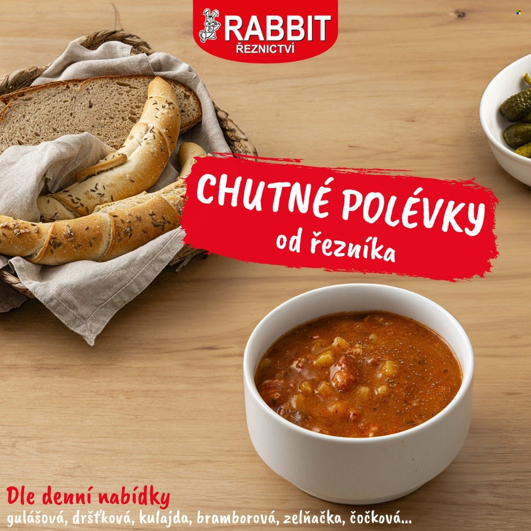 Leták RABBIT řeznictví. Strana 2