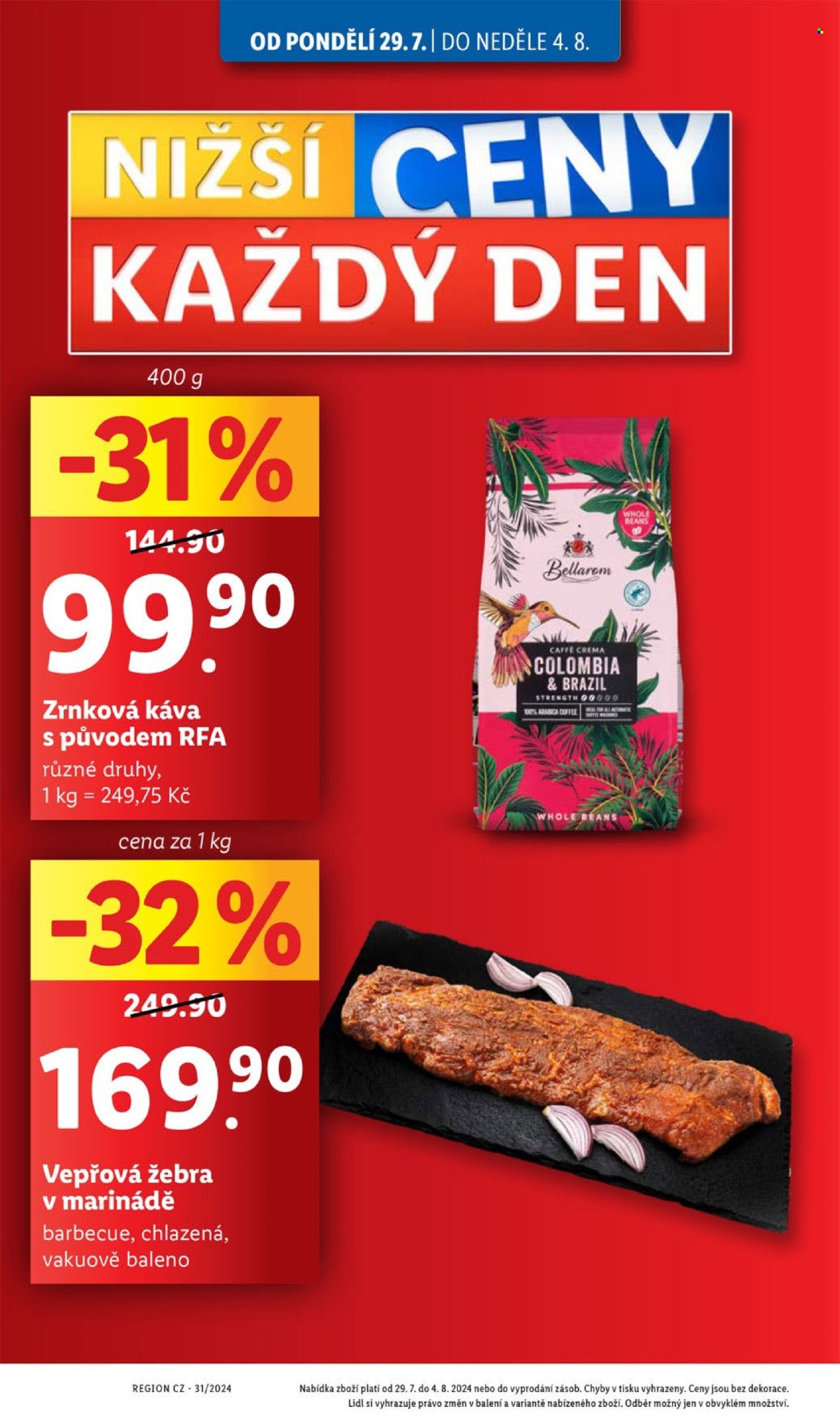 Leták Lidl - 29.7.2024 - 4.8.2024. Strana 4