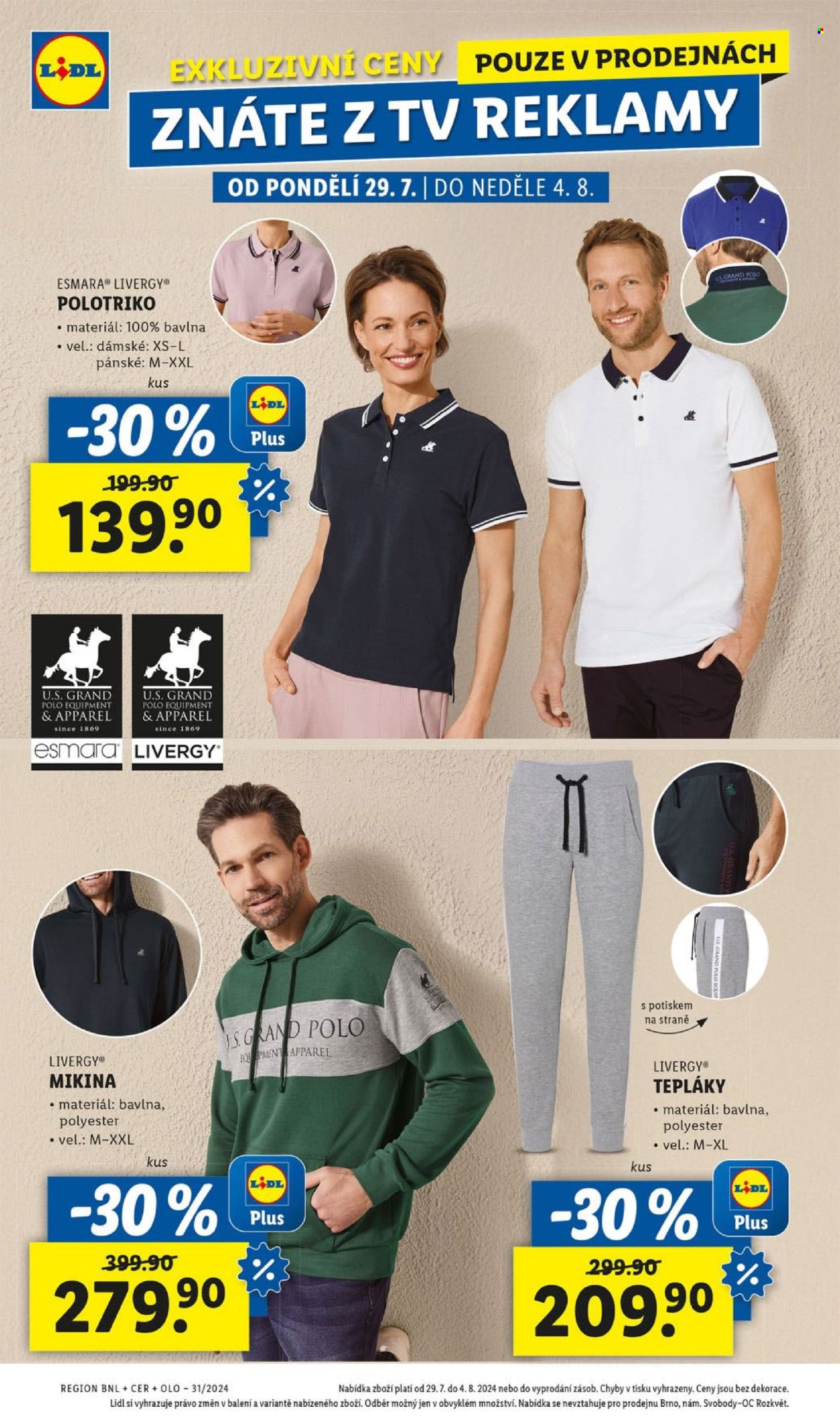 Leták Lidl - 29.7.2024 - 4.8.2024. Strana 2