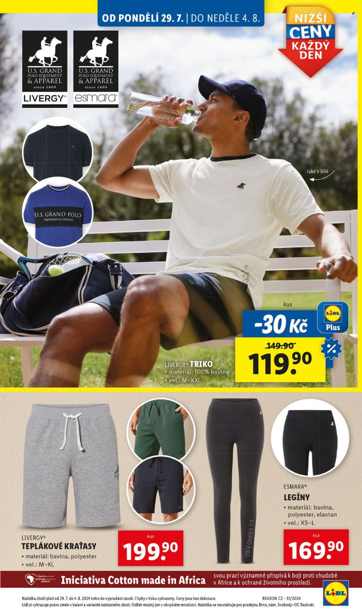Leták Lidl - 29.7.2024 - 4.8.2024. Strana 3
