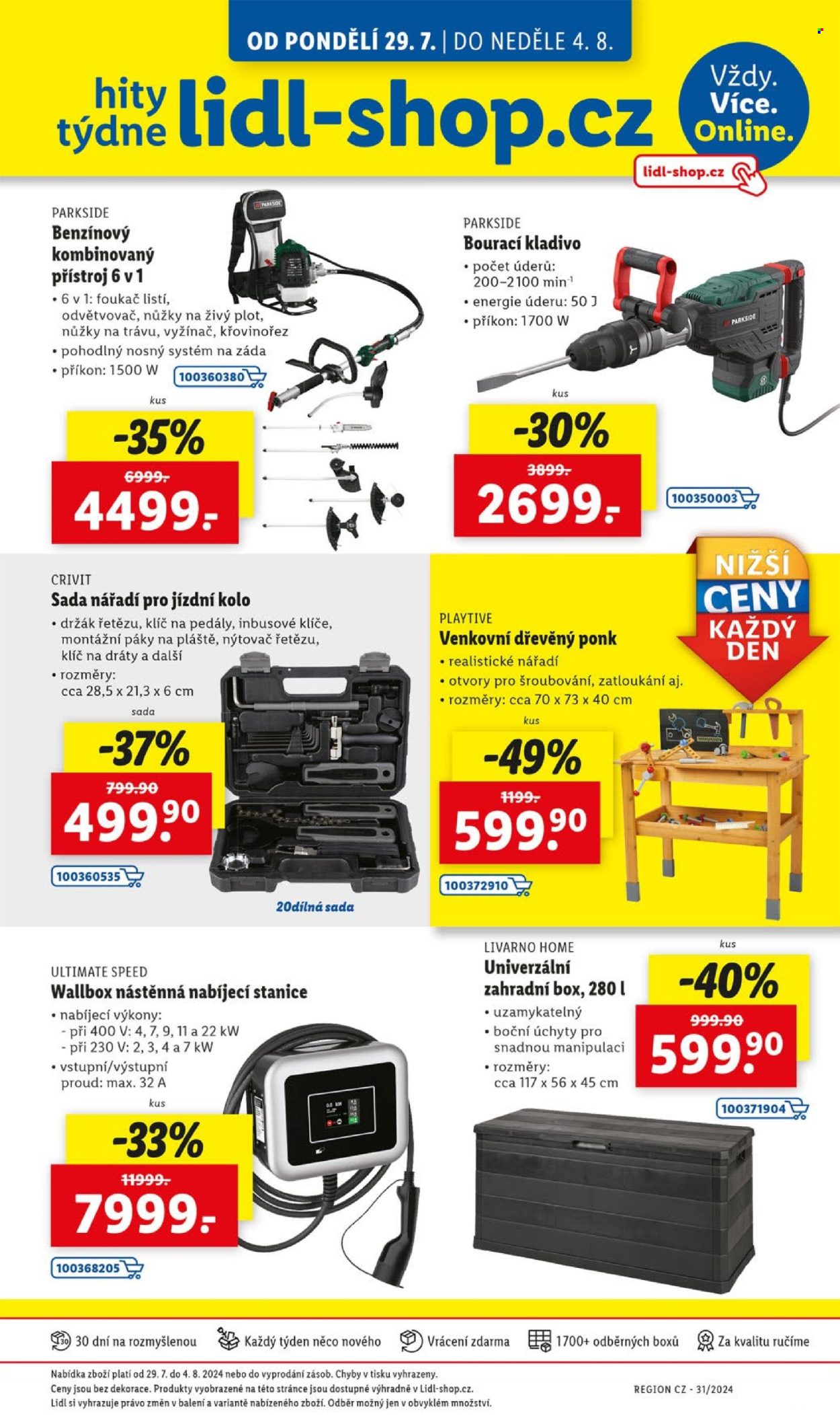 Leták Lidl - 29.7.2024 - 4.8.2024. Strana 7