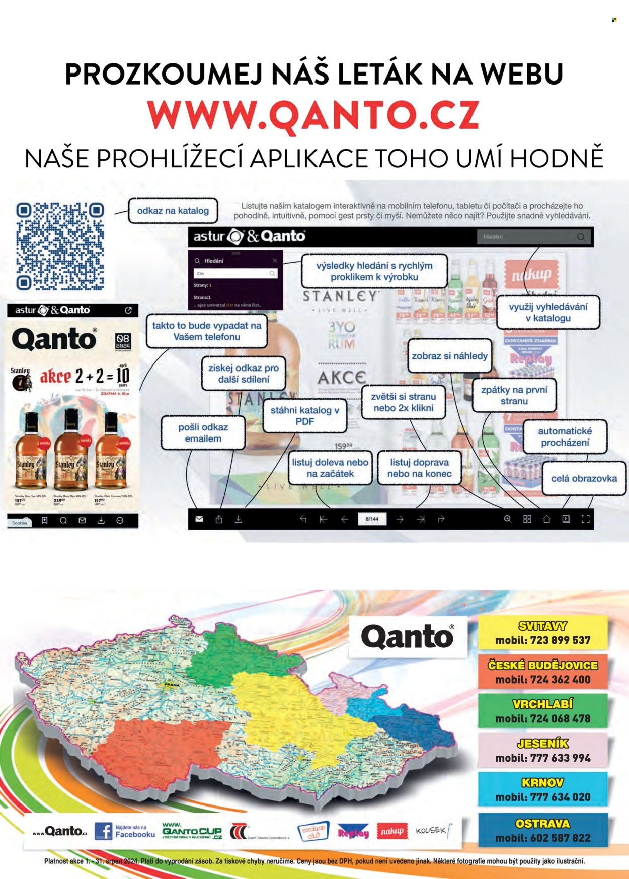 Leták Astur & Qanto velkoobchod - 1.8.2024 - 31.8.2024. Strana 160