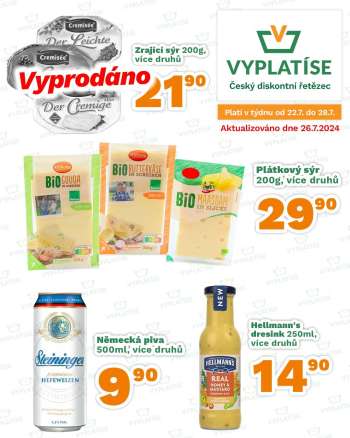 Leták Vyplatíse - 22.7.2024 - 28.7.2024.