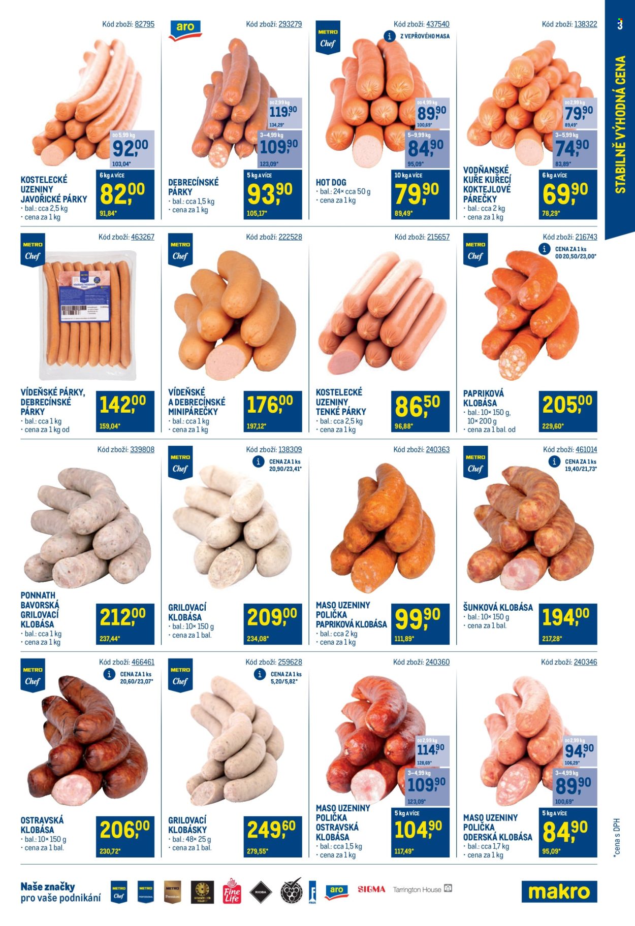 Leták MAKRO - 31.7.2024 - 24.9.2024. Strana 3