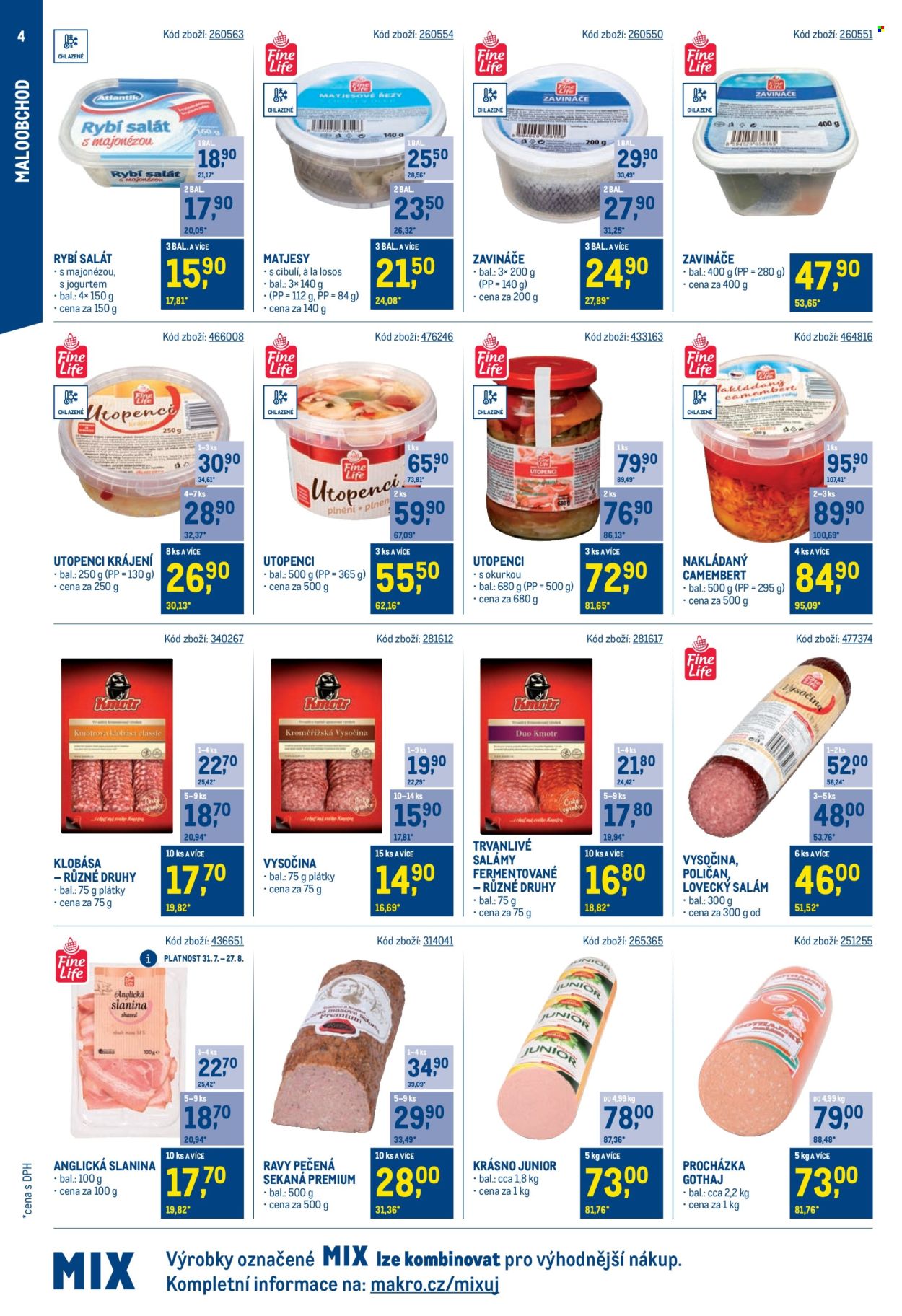 Leták MAKRO - 31.7.2024 - 24.9.2024. Strana 4